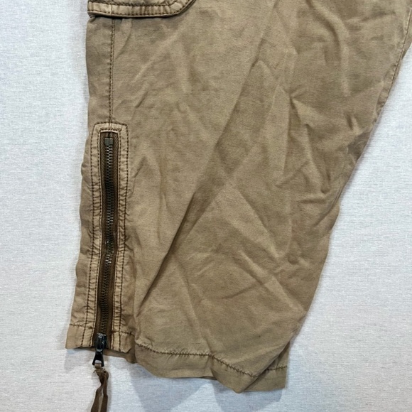 MARRAKECH (ANTHROPOLOGIE), ZIPPED CARGO CROPPED CARPIS. NWT - Picture 4 of 8